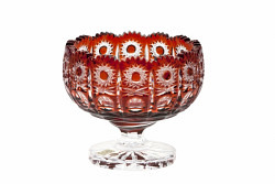 Coupe de fruits en cristal au plomb Petra